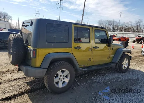 2008 Jeep Wrangler Unlimited X из США, поврежденный, VIN 1J4GA391X8L529078